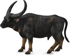 Žaislinė figūrėlė Collecta Wild Water Buffalo 88657, 12.8 cm, juoda sp.