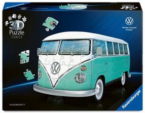3D dėlionė Ravensburger T1, 30 cm x 14.5 cm, 185 vnt., mėlyna sp./balta sp.
