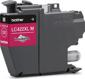 Tintes printera kasetne Brother LC422XLM, fuksīna (magenta) krās.