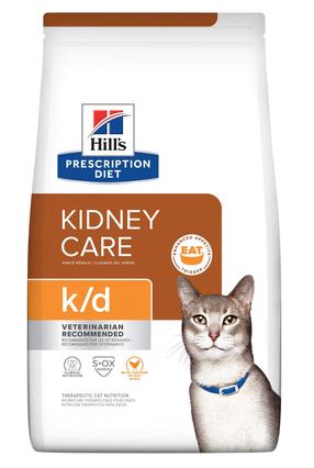 Sausas kačių maistas Hill's Prescription Diet Kidney Care k/d with Chicken, vištiena, 3 kg