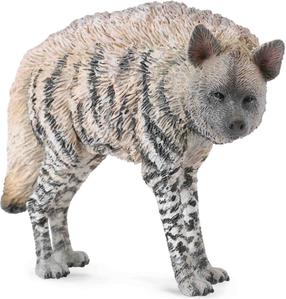 Žaislinė figūrėlė Collecta Striped Hyena 88566, 8 cm, pilka sp.