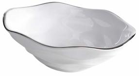 Serviravimo dubuo Boni, 25 cm x 16 cm x 8 cm, balta sp., keramika