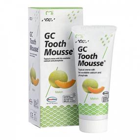 Remineraliseeriv hambapasta ilma fluoriidita GC Tooth Mousse Recaldent, meloni maitse, 35 ml
