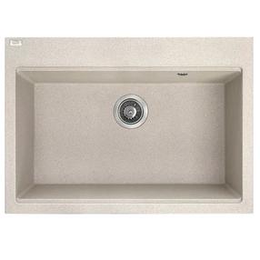 Кухонная мойка Laveo Tau, гранит, 70 см x 50 см x 21.5 см, бежевый цв.