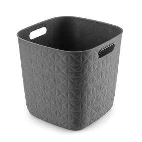 Groziņš, paredzēts uzglabāšanai Curver Softex, 15 l, tumši pelēka krās., 27.9 x 27.9 x 26.9 cm