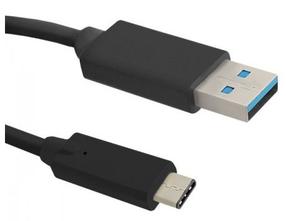 Vads Qoltec, USB Type C/USB, 25 cm, melna krās.