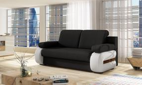 Sofa Laura Sawana 14, Soft 17, juoda sp., 200 x 202 cm x 84 cm