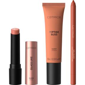 Lūpų pieštukas, rinkinys Catrice The Glossy Sequence, 01 glossible!