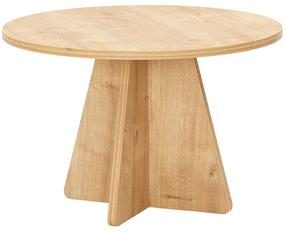 Kavos staliukas Kalune Design Mushroom, ąžuolo sp., 60 cm x 60 cm x 40 cm