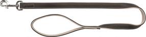 Koera rihm Trixie Active Comfort, must v./hall v., S-M