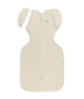 Õhuke magamiskott beebile Love To Dream Swaddle UP TOG 1.0, beež v., 68 cm x 35 cm