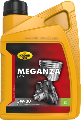 Машинное масло Kroon Oil Meganza LSP 5W - 30, синтетический, 1 л