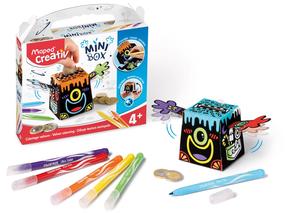 Piešimo rinkinys, taupyklė Maped Creativ Mini Box, įvairių spalvų