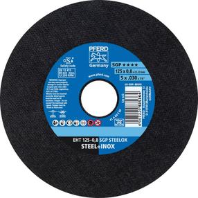 Pjovimo diskas kampiniam šlifuokliui Pferd SGP Steelox, 125 mm x 0.8 mm x 22.23 mm