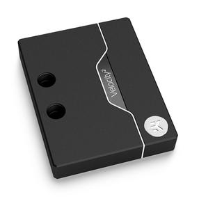 Ūdens bloks EK Water Blocks EK-Quantum Velocity² D-RGB - AM5 Nickel + Acetal, 8.9 cm, melna krās.