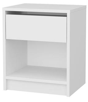 Ночной столик Kalune Design Sheridan 322RTC1613, белый цв., 52.8 см x 44.6 см x 35.9 см