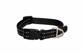 Antkaklis šunims Rogz Utility Classic, juoda sp., 200 - 310 mm x 11 mm, 20-31
