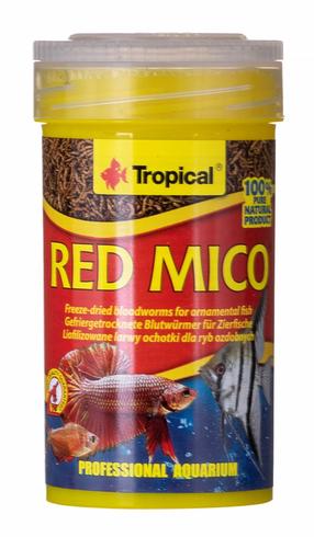 Maistas žuvims Tropical Red Mico, 0.008 kg