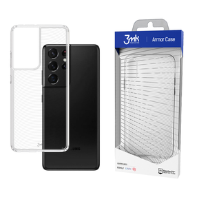 Telefono dėklas 3MK Armor Case for Samsung Galaxy S21 Ultra 5G, skaidri sp., Samsung