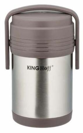 Termosas maistui King Hoff KH-4075, 1.5 l, pilka sp./chromo sp.