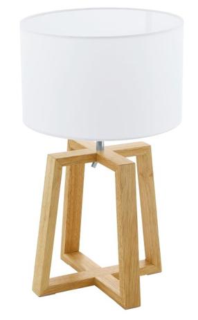 Galda stāvlampas Eglo Chietino, E27, 60W, balta krās./brūna krās.