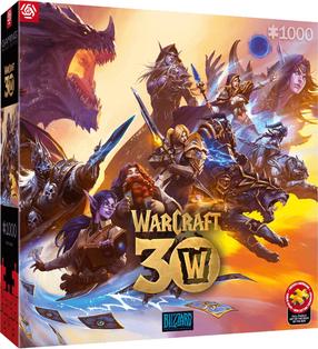 Puzle Good Loot World of Warcraft 30th Anniversary, 48 cm x 68 cm, 1000 gab., daudzkrāsaina