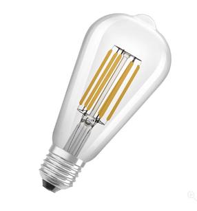 Lemputė Osram LED, ST64, 3000 °K, E27, 4 W, 806 lm