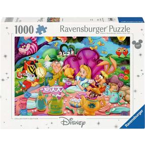 Dėlionė Ravensburger Disney Collectors Edition Alice In Wonderland, 50 cm x 70 cm, 1000 vnt., įvairių spalvų