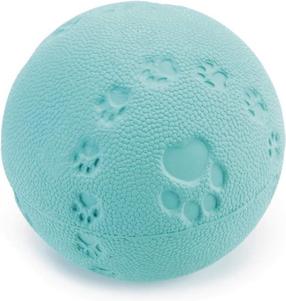 Žaislas šuniui, kamuoliukas Beeztees Rubber Ball 625952, 7.5 cm, Ø 7.5 cm, žalia sp.