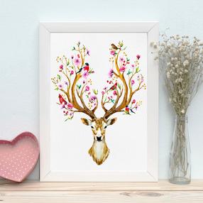 Foto gleznas Wallity BC465391667, 24 cm x 29 cm
