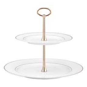 Tortinė Ambition Aura Gold, 27 cm x 23 cm, 27 cm, Ø 27 cm, Aukso sp./Balta sp.