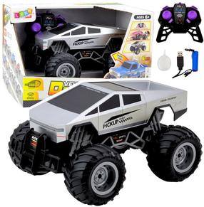  Rc maastikuauto Lean Toys Pickup, 1:16, hõbe v.