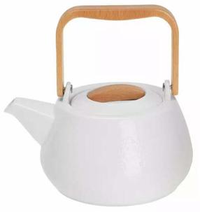 Tējkanna Kassel 93563, 1.2 l, brūna krās./balta krās.