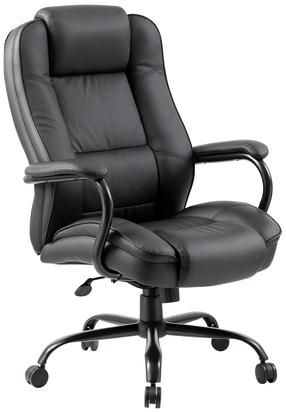 Darbo kėdė Home4you Elegant XXl, juoda sp.