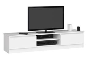 TV staliukas Akord RTV K160, balta sp., 40 cm x 160 cm x 33 cm