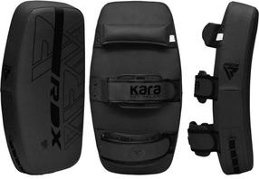 Boksa vairogs RDX Thai Pad F6, melna krās.