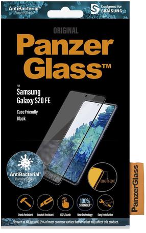Telefono apsauginis stiklas PanzerGlass For Samsung Galaxy S20 FE, 9H