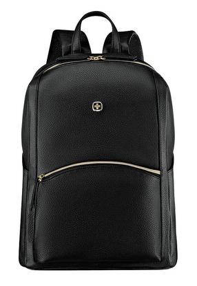 Portatīvā datora mugursoma Wenger LeaMarie 14 Laptop Backpack, melna krās., 14"