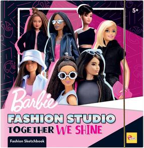 Kūrybos rinkinys Lisciani Barbie Fashion Studio, įvairių spalvų