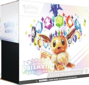 Kortų žaidimas Pokemon TCG Scarlet & Violet 8.5 Prismatic Evolutions Elite Trainer