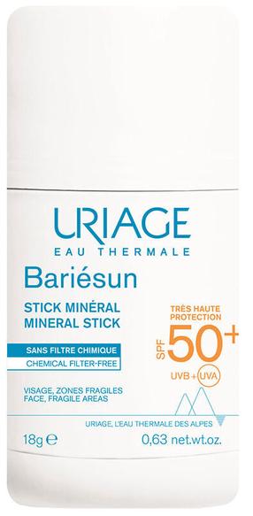 Päevituse hooldusvahend tooted näole Uriage Bariésun Mineral SPF50+, 18 g