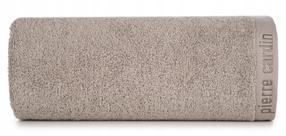 Vonios rankšluostis Pierre Cardin Evi, tamsaus smėlio spalva, 90 cm x 50 cm