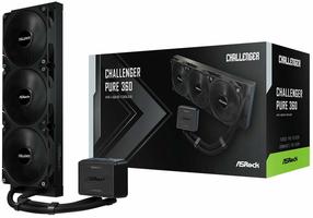 Водяной охладитель для процессора ASRock Challenger Pure 360 (90-ACLA36-BDKGA6), 394 мм x 27 мм