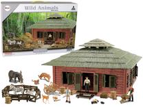 Figūrėlių rinkinys Lean Toys Wild Animals, 20 vnt., įvairių spalvų