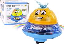 Vonios žaislas Lean Toys Space Ufo 12722, mėlyna sp./geltona sp.