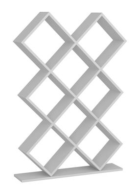 Pastatoma lentyna Kalune Design Kumsal 788DEC3605, balta sp., 129 cm x 90 cm x 19.5 cm