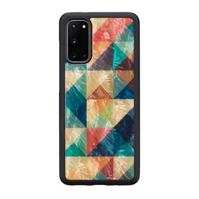 Telefono dėklas iKins Mosaic Back Case For Samsung Galaxy S20, juoda sp., Samsung