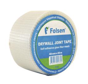 Лента из стекловолокна Folsen, пластик, 20 м x 48 мм