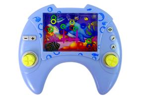 Электронная игра Lean Toys Underwater World, 12 см, синий цв.