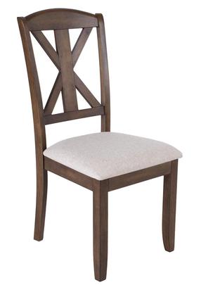 Valgomojo kėdė Home4you James 78022, matinė, ruda sp., 55 cm x 47 cm x 99 cm